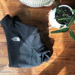 Black North Face full-zip jacket